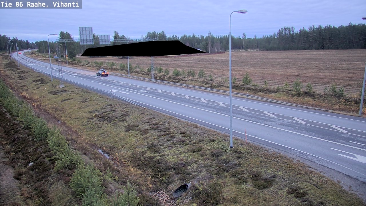 Kelikamerat Kuva Tie 86 Raahe, Vihanti, Raahe, Pohjois-Pohjanmaa