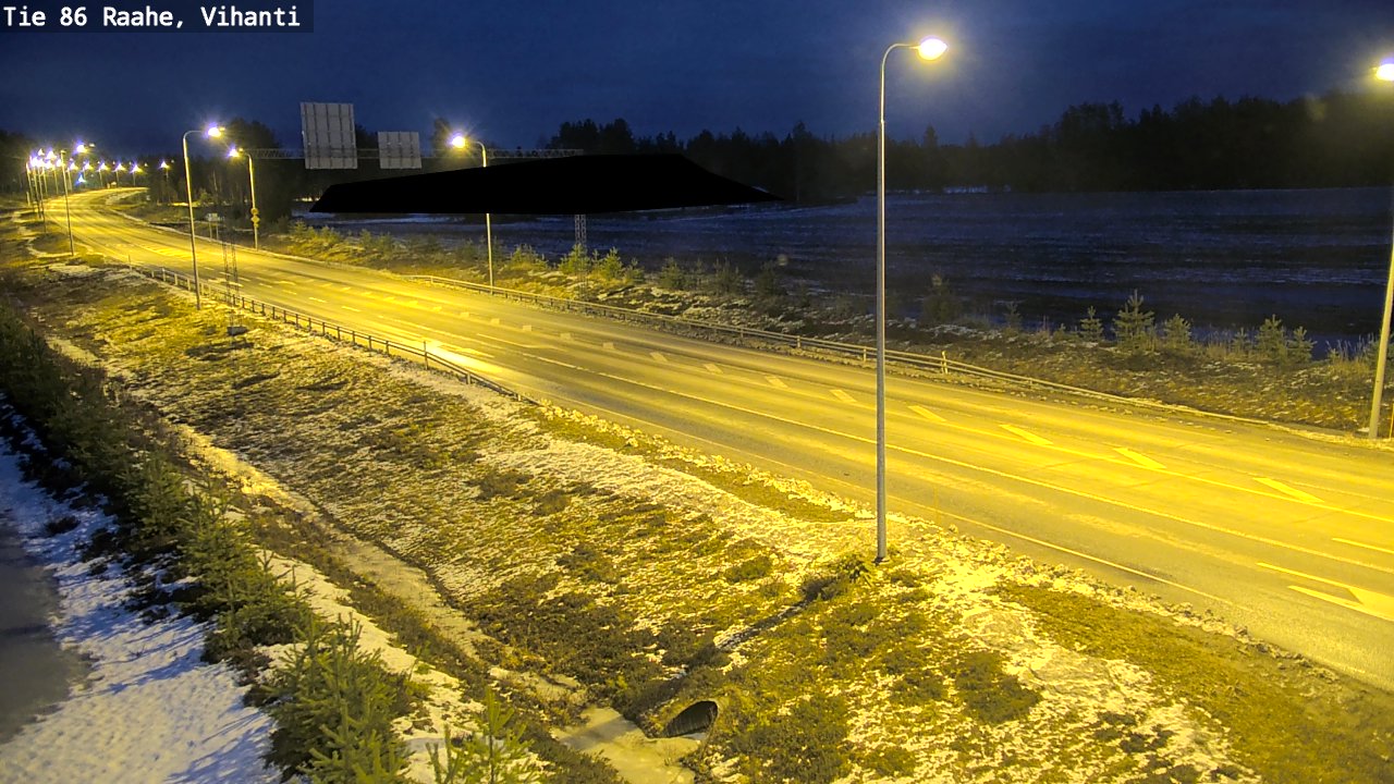 Kelikamerat Kuva Tie 86 Raahe, Vihanti, Raahe, Pohjois-Pohjanmaa