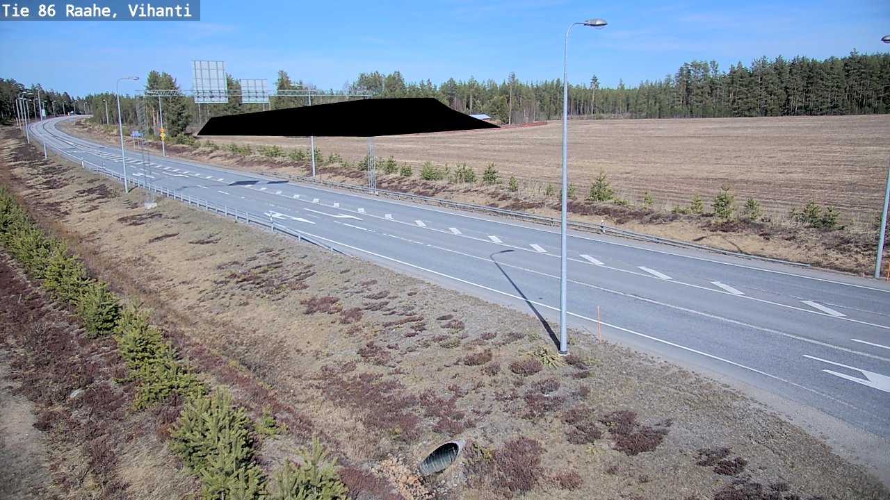 Kelikamerat Kuva Tie 86 Raahe, Vihanti, Raahe, Pohjois-Pohjanmaa