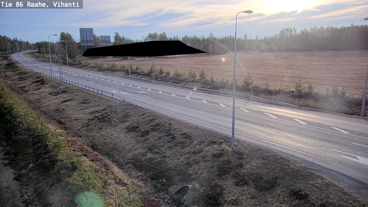 Kelikamerat Kuva Tie 86 Raahe, Vihanti, Raahe, Pohjois-Pohjanmaa