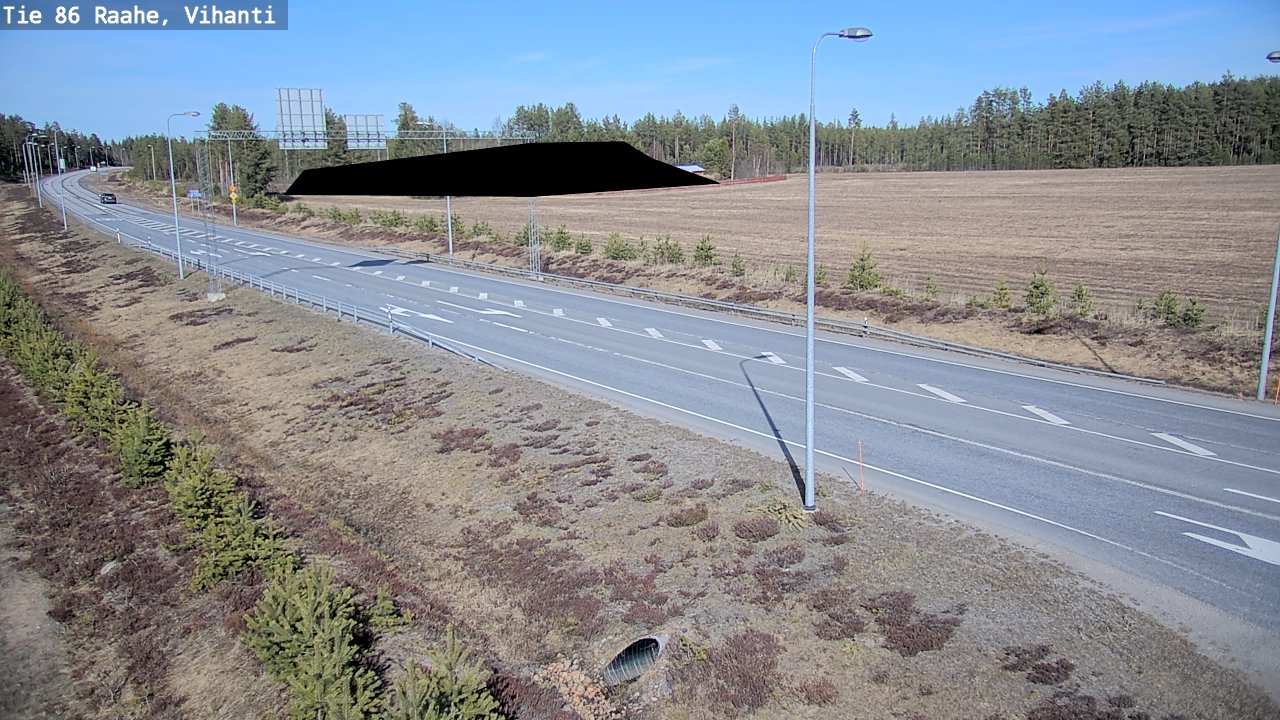 Kelikamerat Kuva Tie 86 Raahe, Vihanti, Raahe, Pohjois-Pohjanmaa