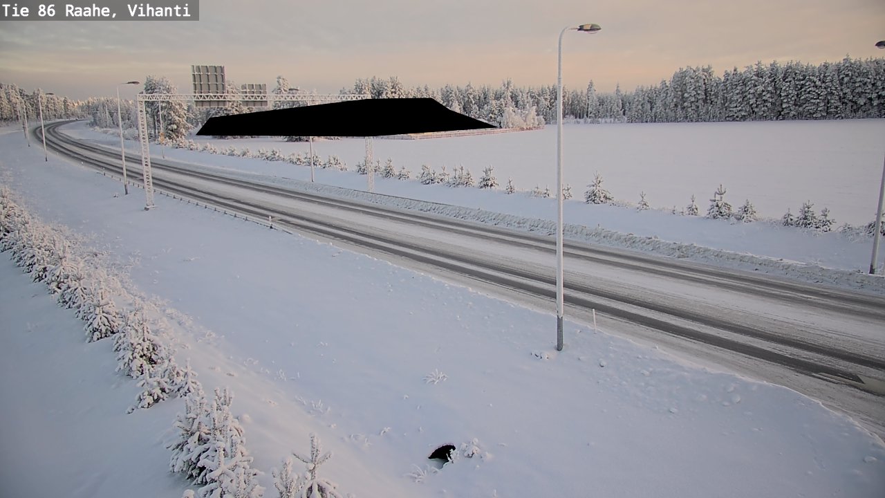 Kelikamerat Kuva Tie 86 Raahe, Vihanti, Raahe, Pohjois-Pohjanmaa