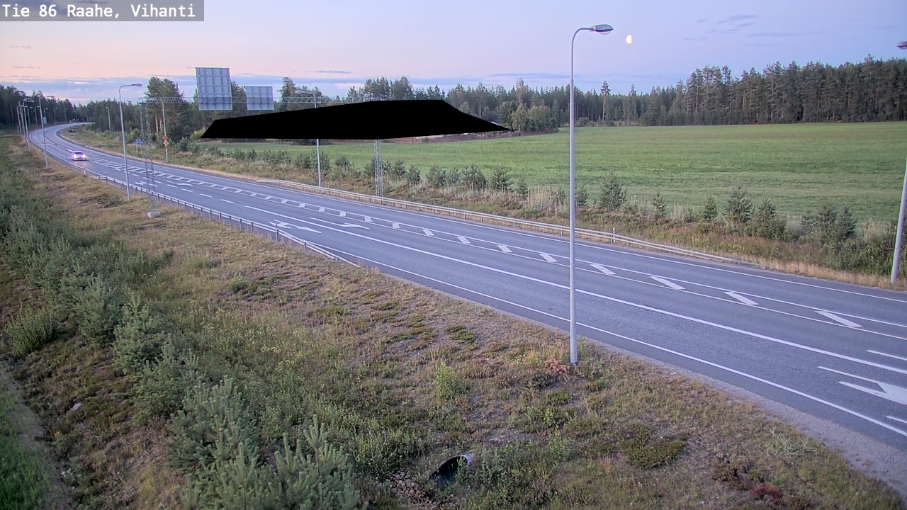 Kelikamerat Kuva Tie 86 Raahe, Vihanti, Raahe, Pohjois-Pohjanmaa