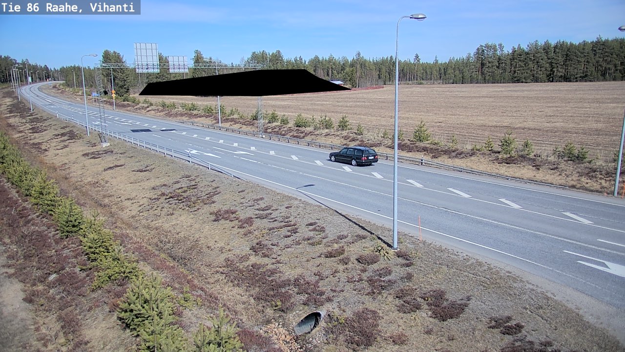 Kelikamerat Kuva Tie 86 Raahe, Vihanti, Raahe, Pohjois-Pohjanmaa