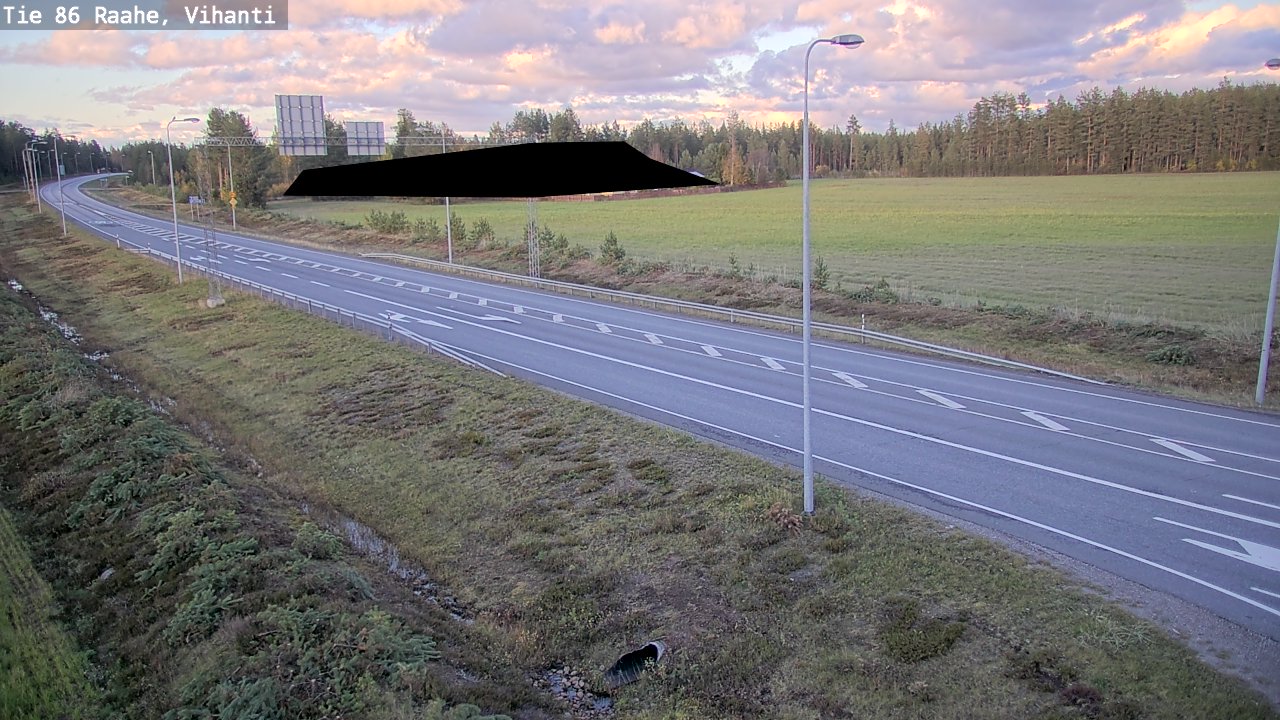 Kelikamerat Kuva Tie 86 Raahe, Vihanti, Raahe, Pohjois-Pohjanmaa