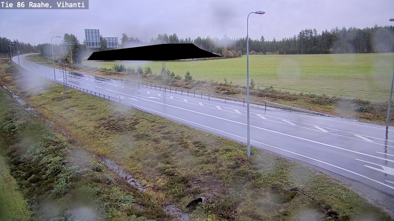 Weather Camera Image Road 86 Raahe, Vihanti, Raahe, Pohjois-Pohjanmaa