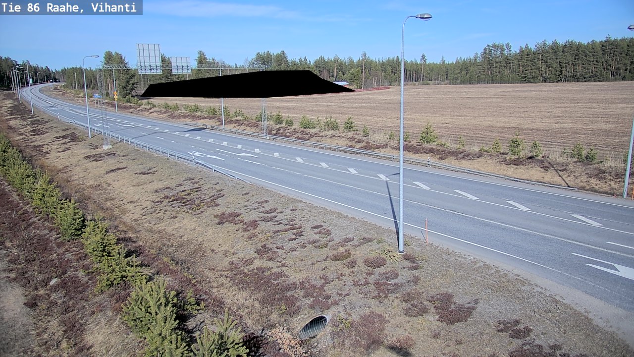 Kelikamerat Kuva Tie 86 Raahe, Vihanti, Raahe, Pohjois-Pohjanmaa