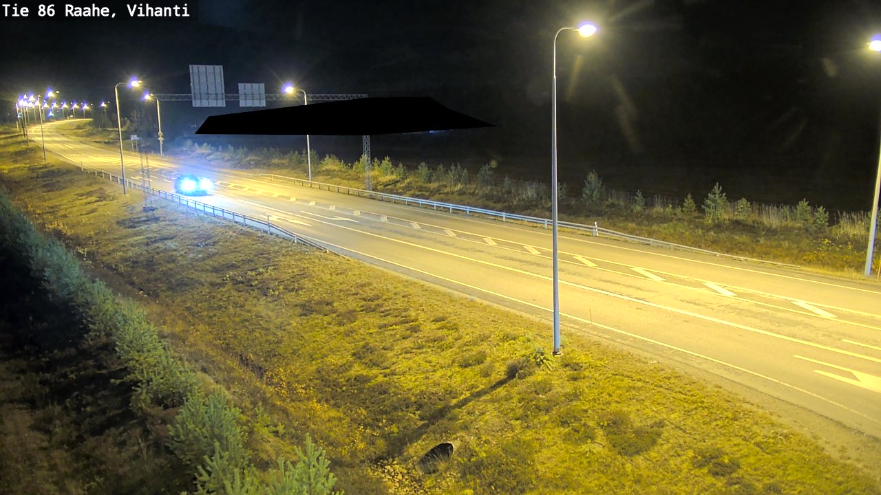 Kelikamerat Kuva Tie 86 Raahe, Vihanti, Raahe, Pohjois-Pohjanmaa