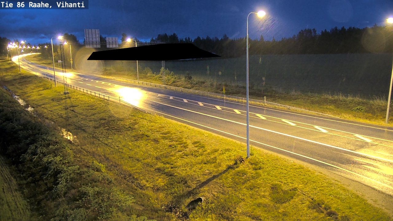 Kelikamerat Kuva Tie 86 Raahe, Vihanti, Raahe, Pohjois-Pohjanmaa
