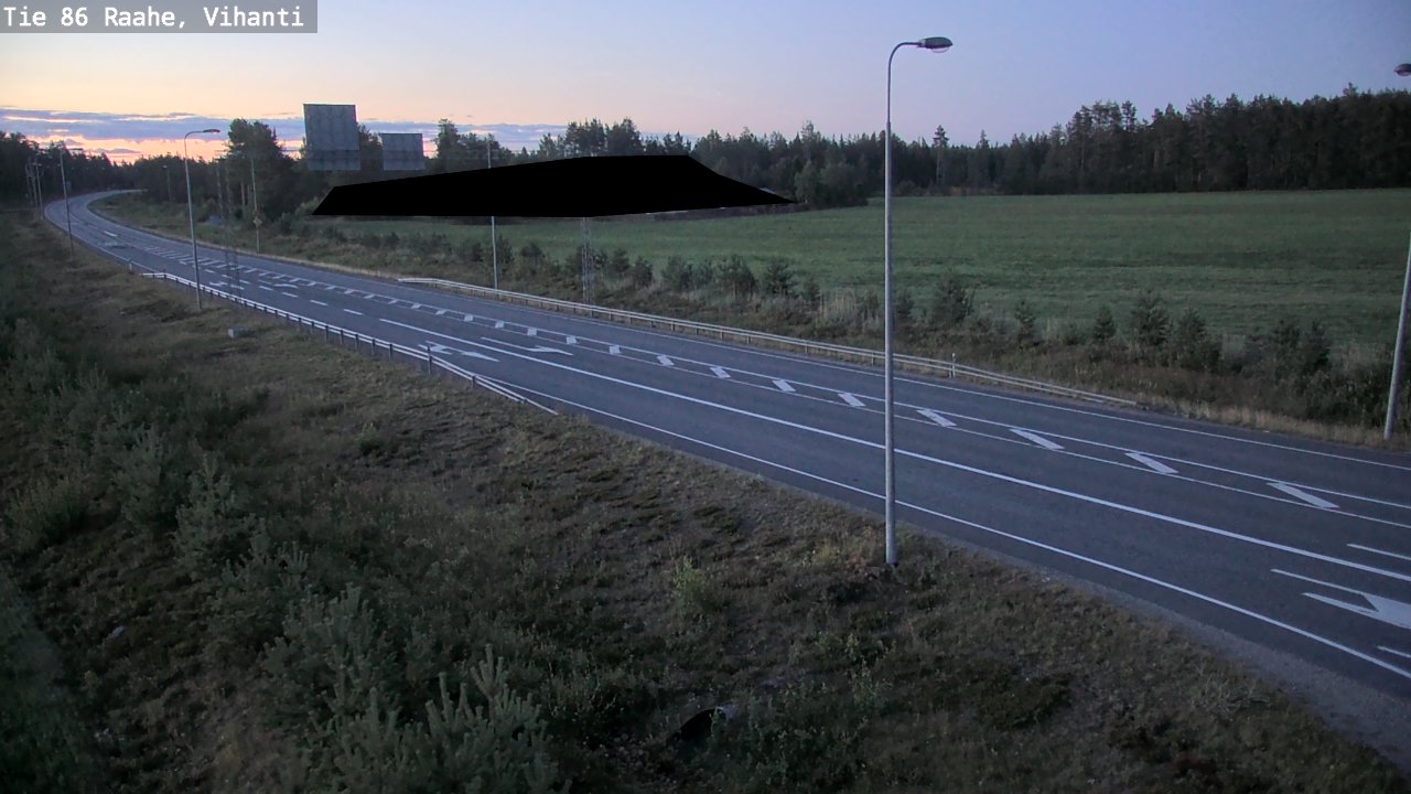 Kelikamerat Kuva Tie 86 Raahe, Vihanti, Raahe, Pohjois-Pohjanmaa