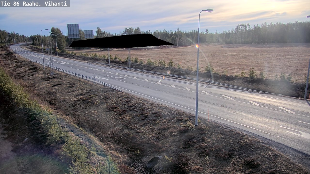 Kelikamerat Kuva Tie 86 Raahe, Vihanti, Raahe, Pohjois-Pohjanmaa