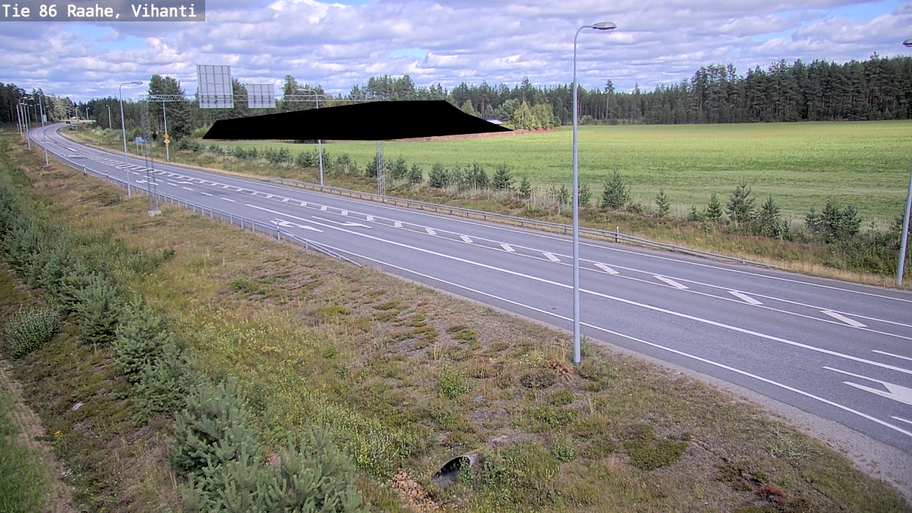Kelikamerat Kuva Tie 86 Raahe, Vihanti, Raahe, Pohjois-Pohjanmaa