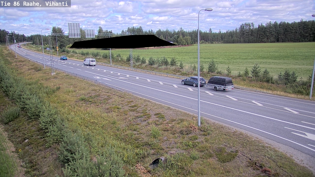 Kelikamerat Kuva Tie 86 Raahe, Vihanti, Raahe, Pohjois-Pohjanmaa