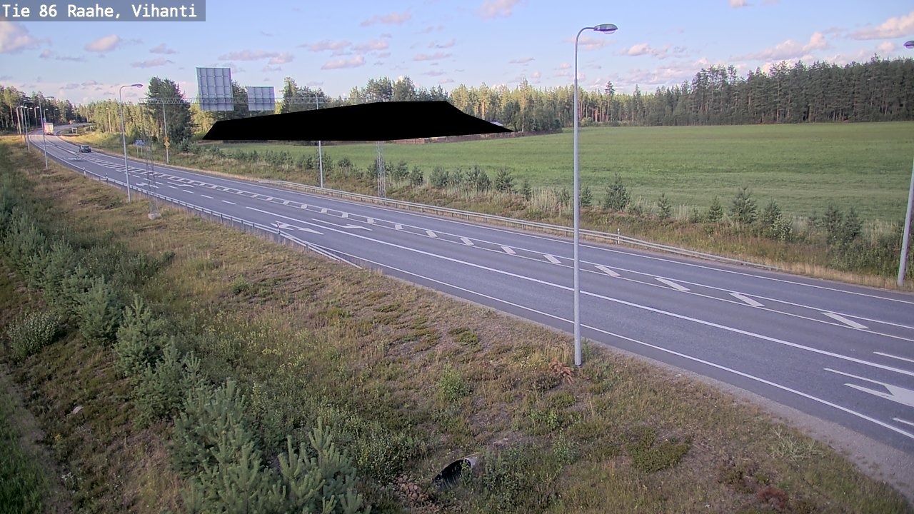 Kelikamerat Kuva Tie 86 Raahe, Vihanti, Raahe, Pohjois-Pohjanmaa