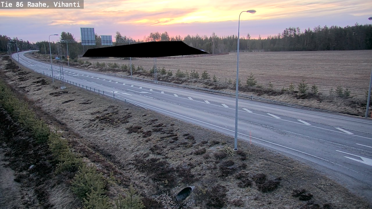 Kelikamerat Kuva Tie 86 Raahe, Vihanti, Raahe, Pohjois-Pohjanmaa