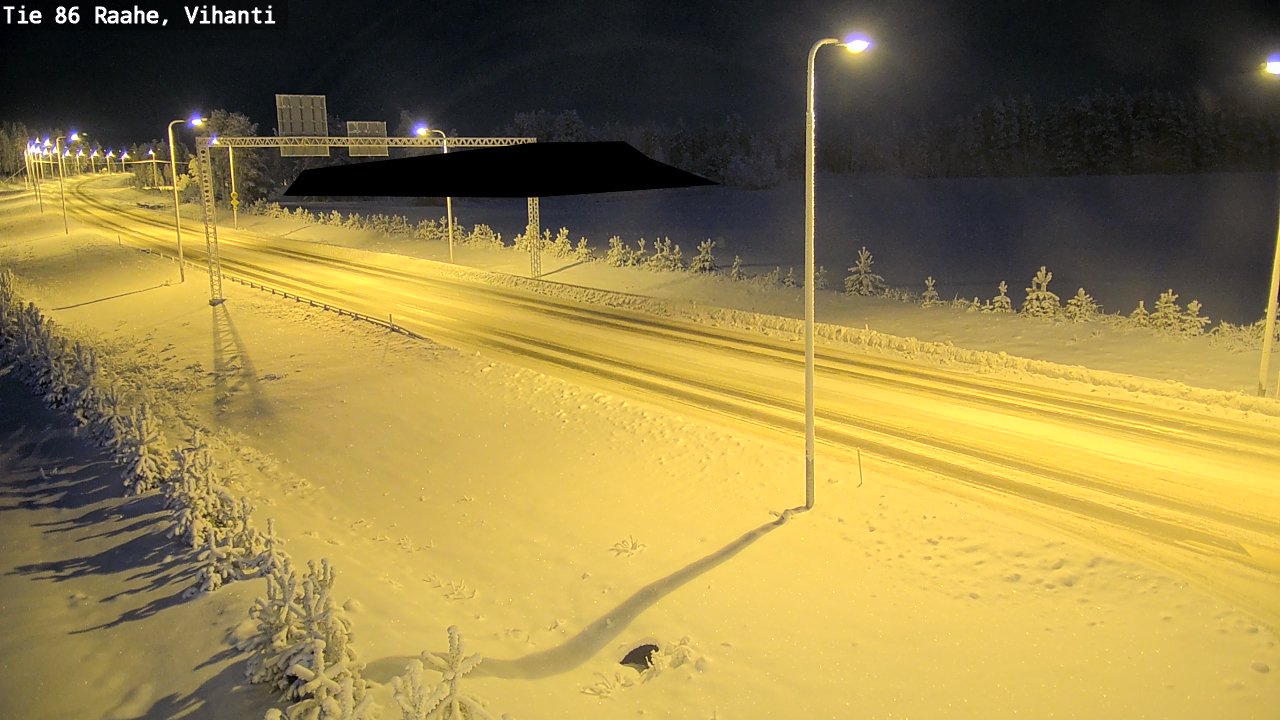 Kelikamerat Kuva Tie 86 Raahe, Vihanti, Raahe, Pohjois-Pohjanmaa