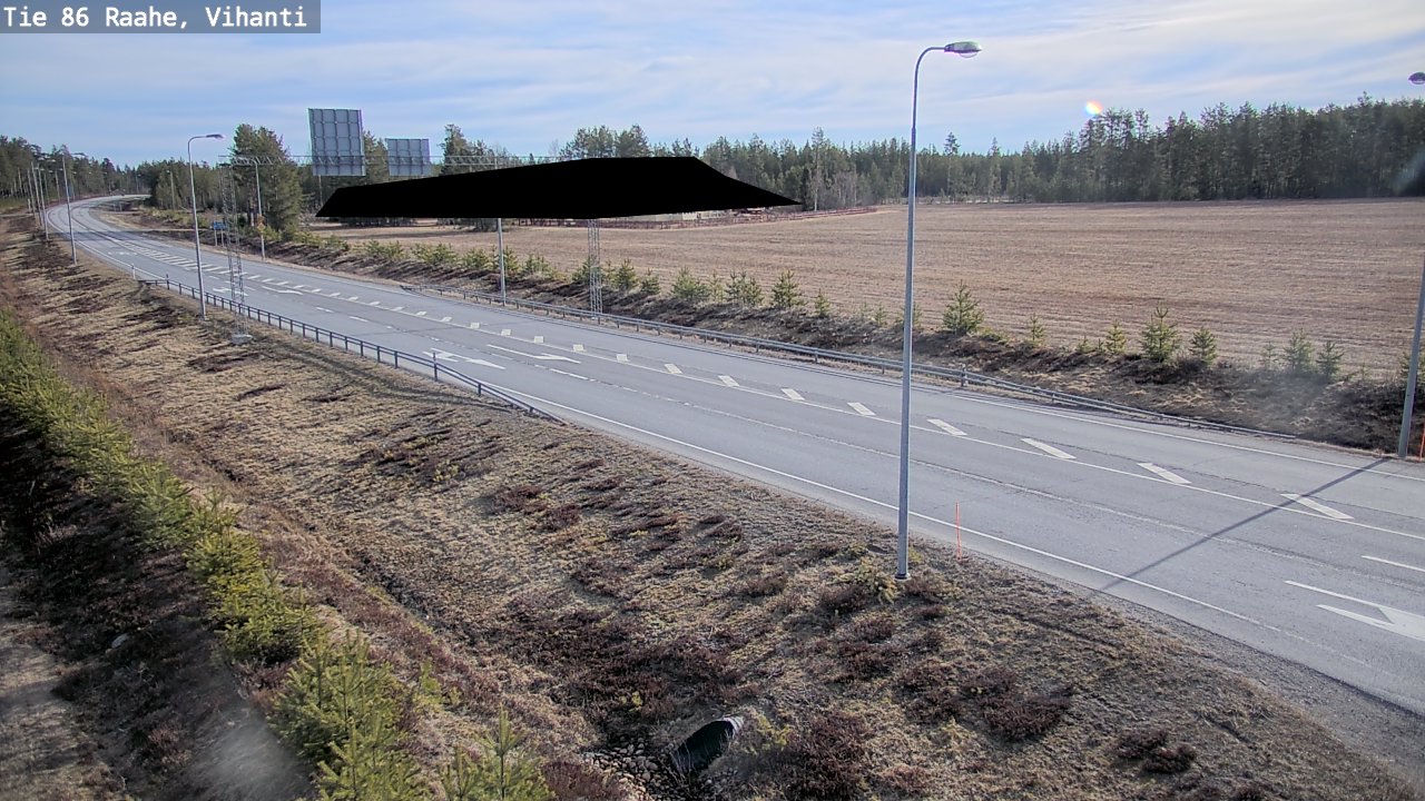 Kelikamerat Kuva Tie 86 Raahe, Vihanti, Raahe, Pohjois-Pohjanmaa