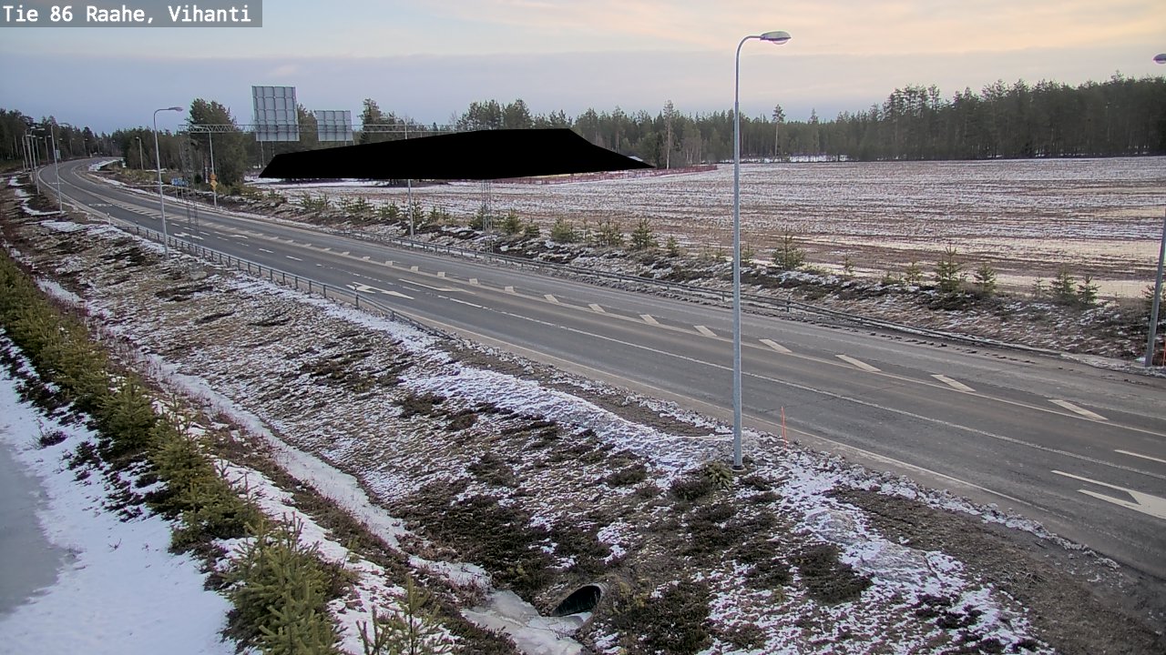 Kelikamerat Kuva Tie 86 Raahe, Vihanti, Raahe, Pohjois-Pohjanmaa