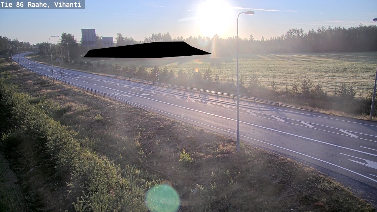 Kelikamerat Kuva Tie 86 Raahe, Vihanti, Raahe, Pohjois-Pohjanmaa