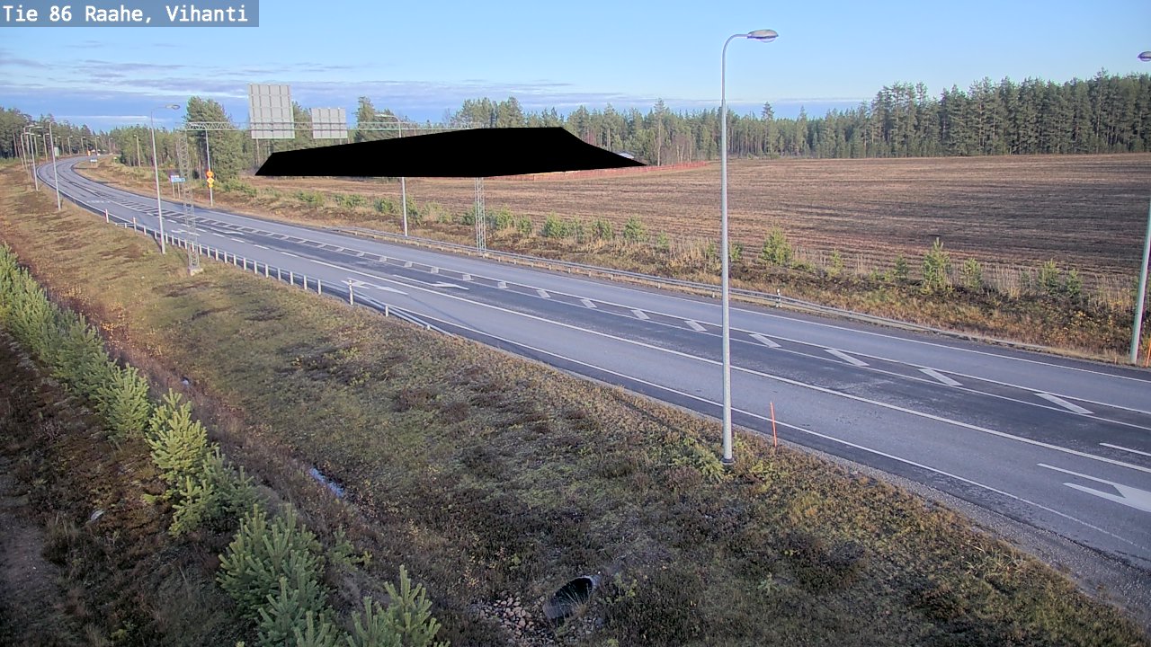 Kelikamerat Kuva Tie 86 Raahe, Vihanti, Raahe, Pohjois-Pohjanmaa