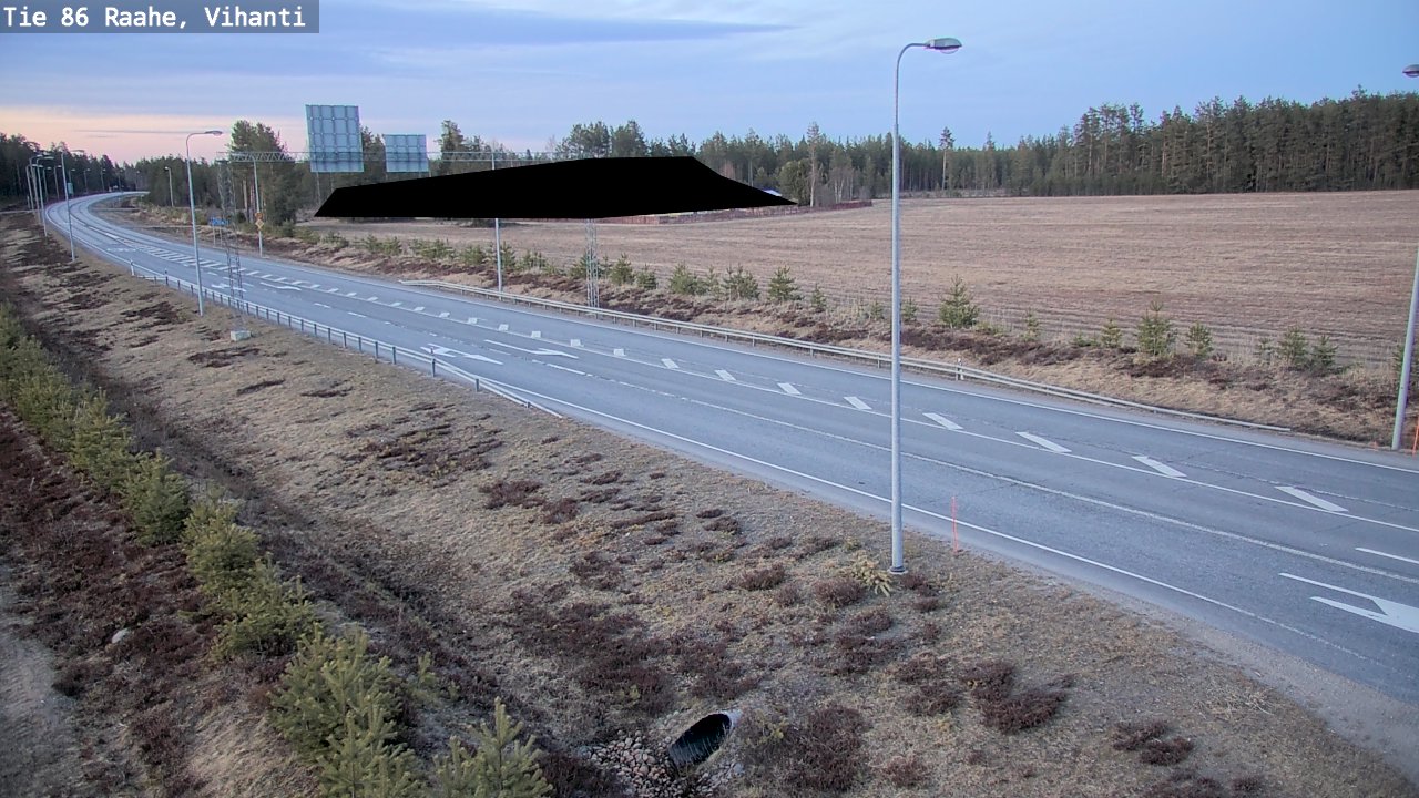 Kelikamerat Kuva Tie 86 Raahe, Vihanti, Raahe, Pohjois-Pohjanmaa
