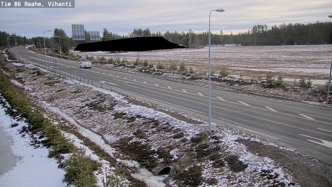 Kelikamerat Kuva Tie 86 Raahe, Vihanti, Raahe, Pohjois-Pohjanmaa