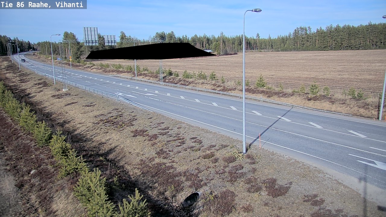 Kelikamerat Kuva Tie 86 Raahe, Vihanti, Raahe, Pohjois-Pohjanmaa