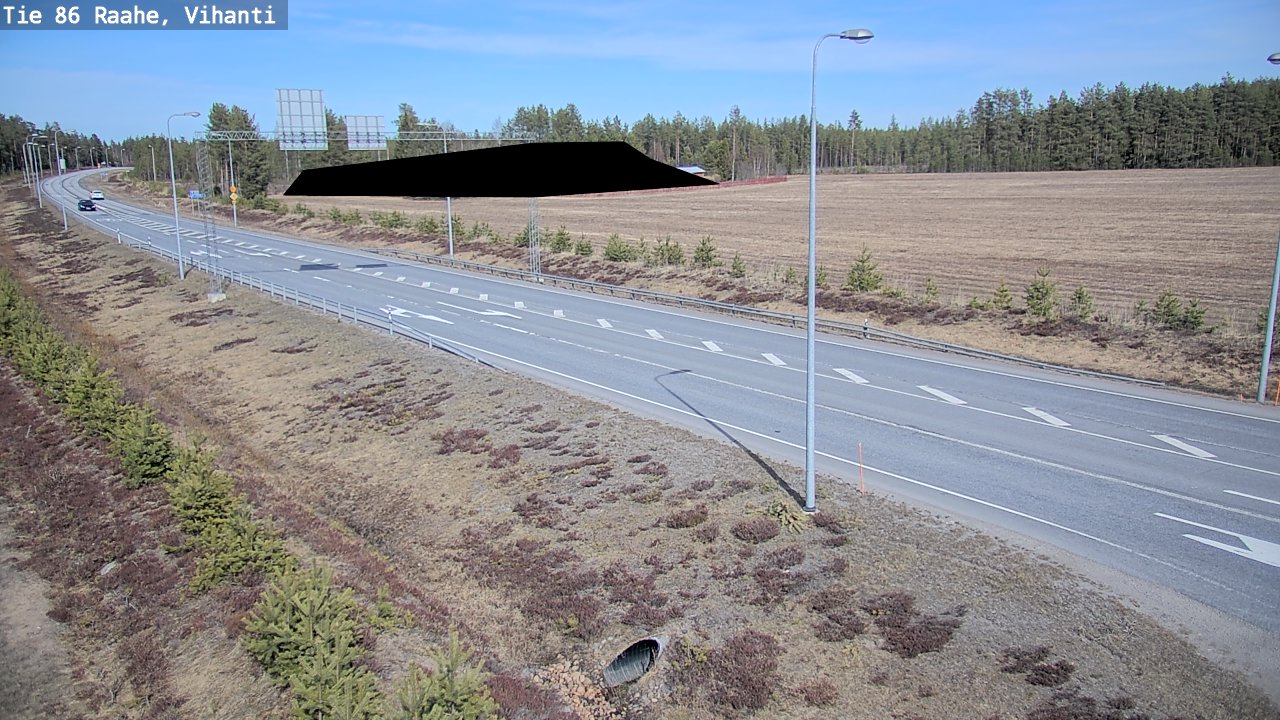Kelikamerat Kuva Tie 86 Raahe, Vihanti, Raahe, Pohjois-Pohjanmaa