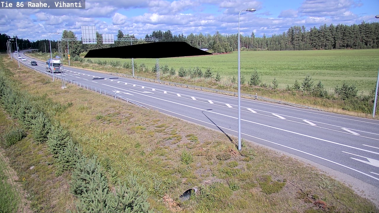 Kelikamerat Kuva Tie 86 Raahe, Vihanti, Raahe, Pohjois-Pohjanmaa