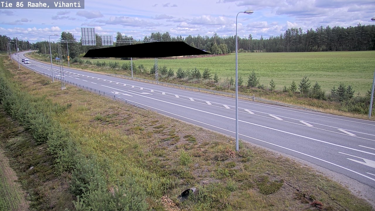 Kelikamerat Kuva Tie 86 Raahe, Vihanti, Raahe, Pohjois-Pohjanmaa