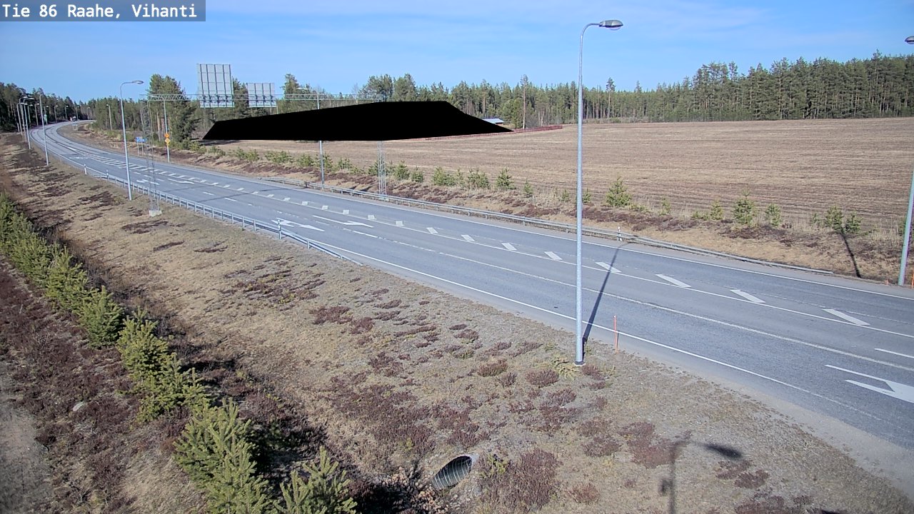 Kelikamerat Kuva Tie 86 Raahe, Vihanti, Raahe, Pohjois-Pohjanmaa