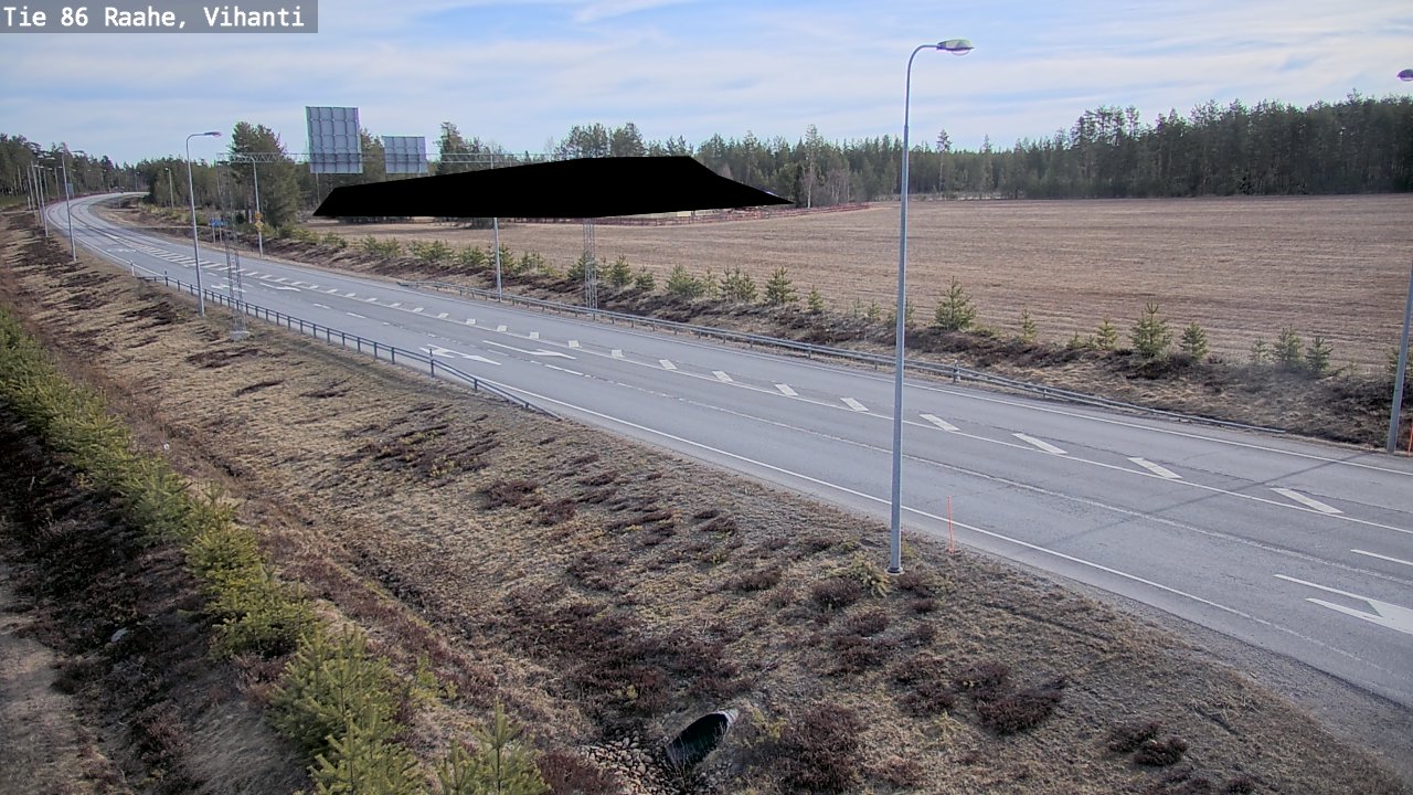 Kelikamerat Kuva Tie 86 Raahe, Vihanti, Raahe, Pohjois-Pohjanmaa