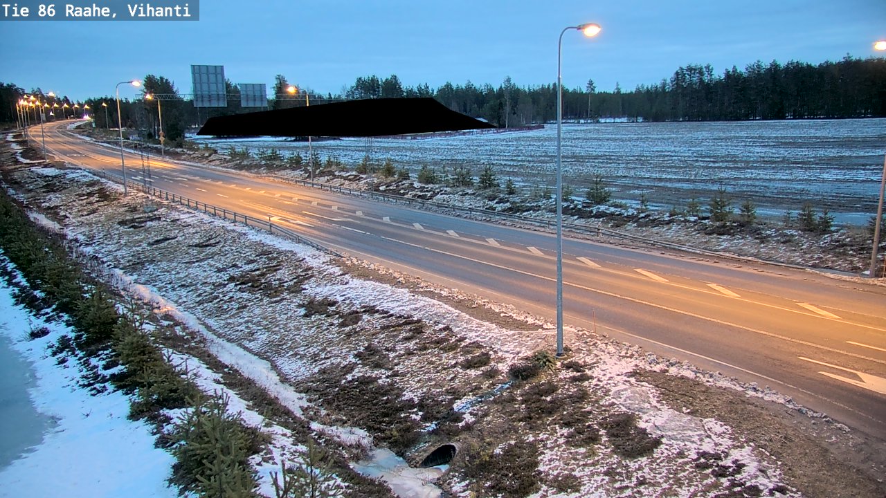 Kelikamerat Kuva Tie 86 Raahe, Vihanti, Raahe, Pohjois-Pohjanmaa