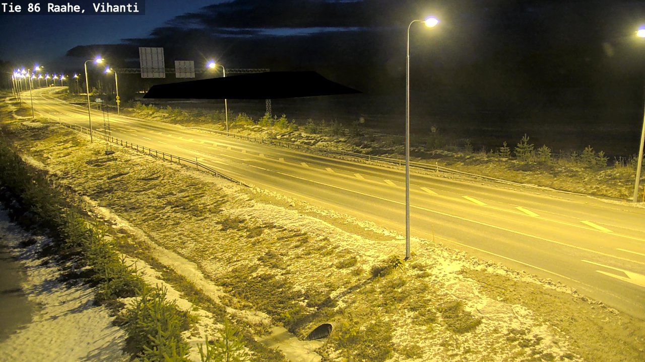 Kelikamerat Kuva Tie 86 Raahe, Vihanti, Raahe, Pohjois-Pohjanmaa