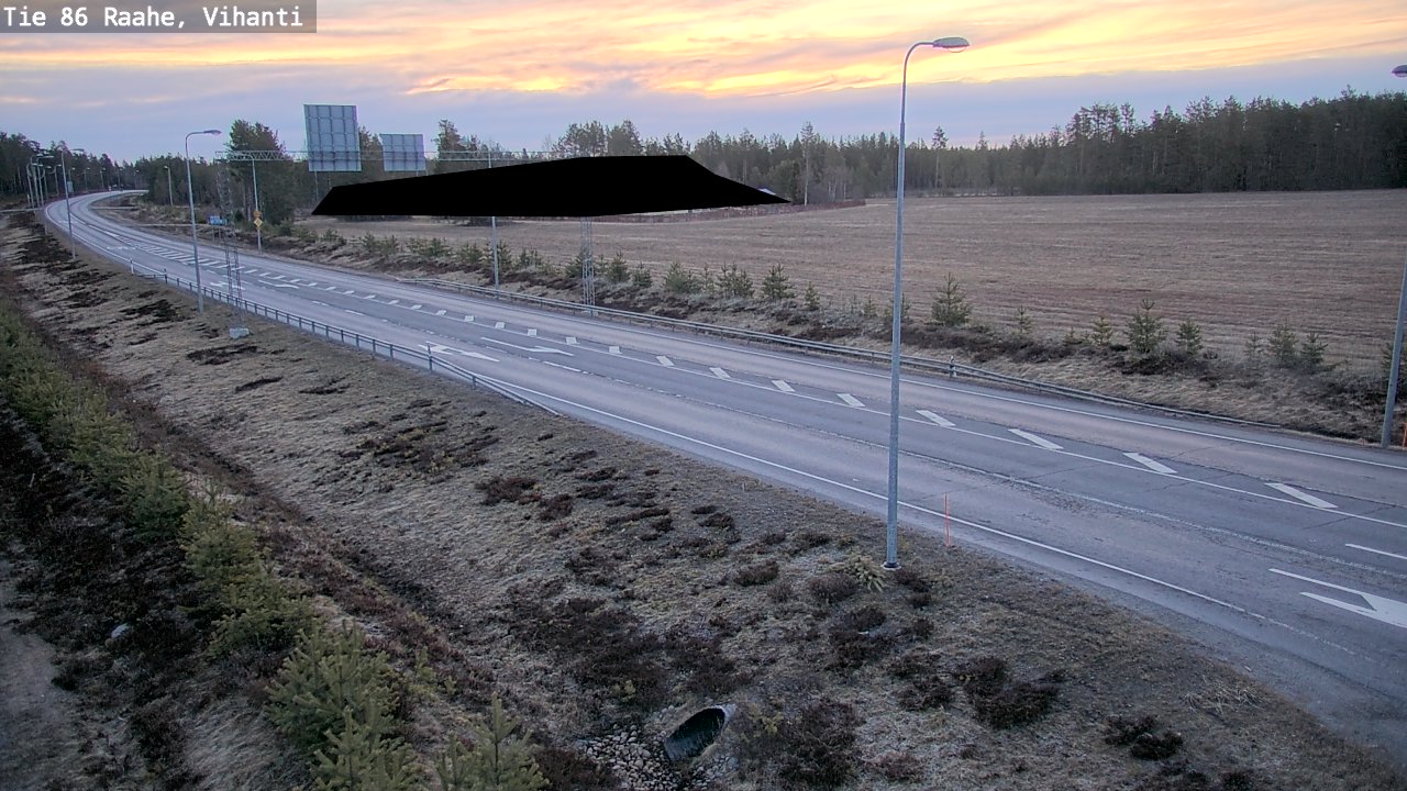 Kelikamerat Kuva Tie 86 Raahe, Vihanti, Raahe, Pohjois-Pohjanmaa