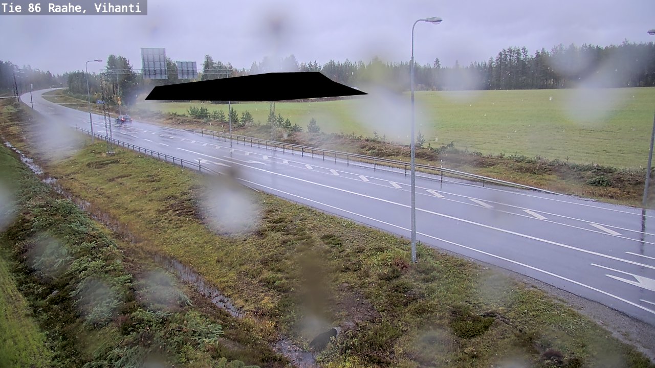 Weather Camera Image Road 86 Raahe, Vihanti, Raahe, Pohjois-Pohjanmaa