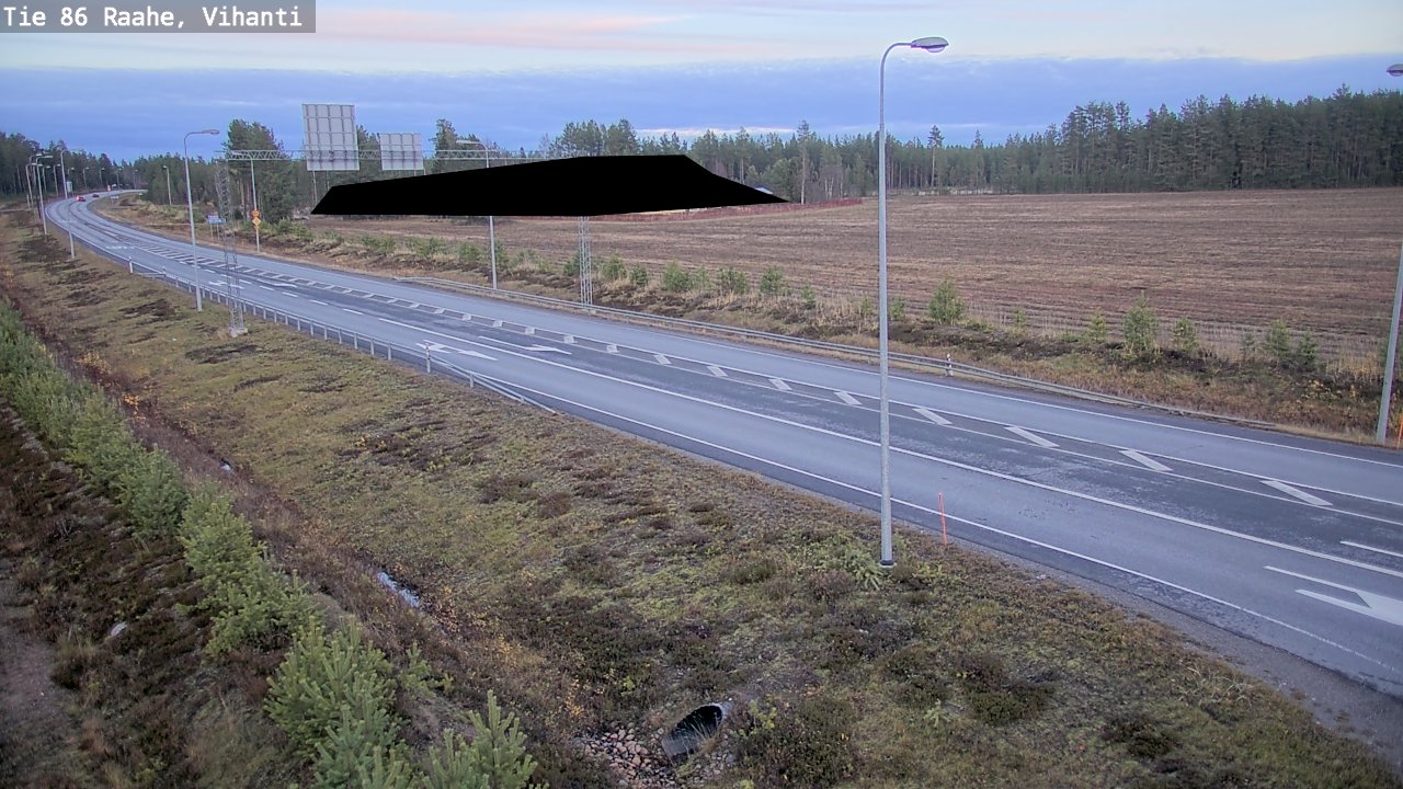 Kelikamerat Kuva Tie 86 Raahe, Vihanti, Raahe, Pohjois-Pohjanmaa