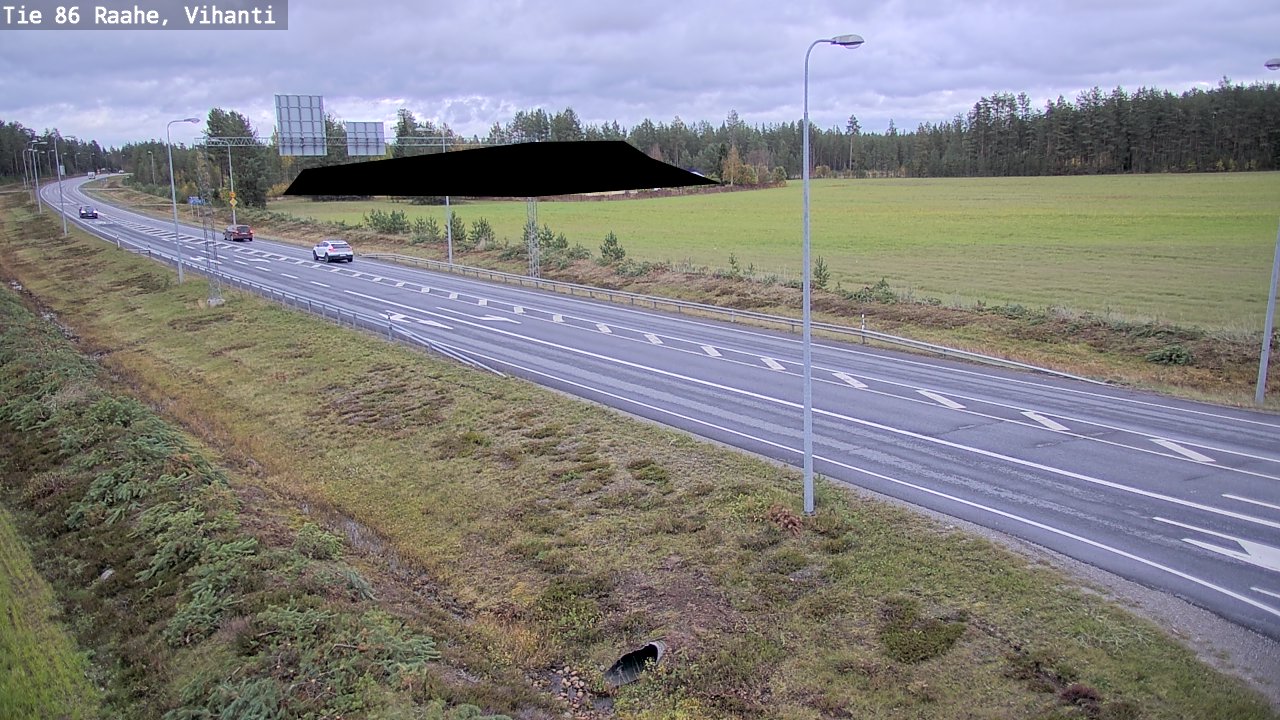 Kelikamerat Kuva Tie 86 Raahe, Vihanti, Raahe, Pohjois-Pohjanmaa