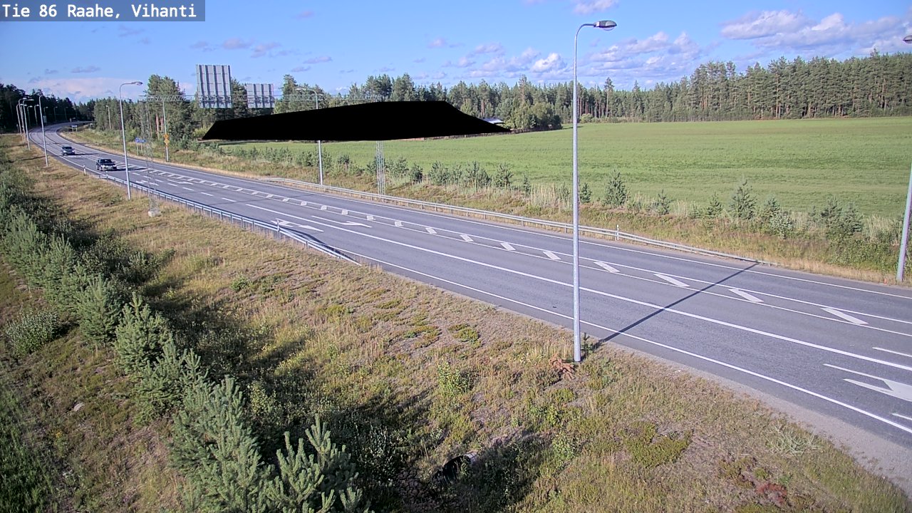 Kelikamerat Kuva Tie 86 Raahe, Vihanti, Raahe, Pohjois-Pohjanmaa