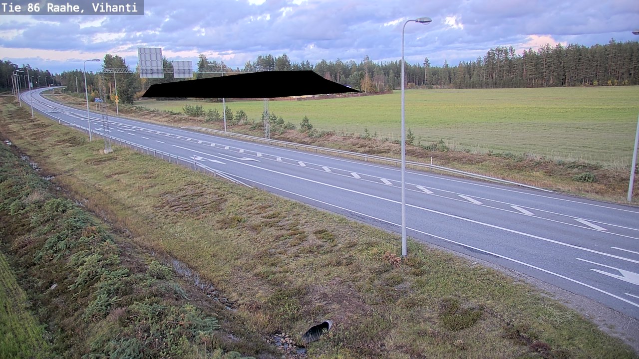 Kelikamerat Kuva Tie 86 Raahe, Vihanti, Raahe, Pohjois-Pohjanmaa