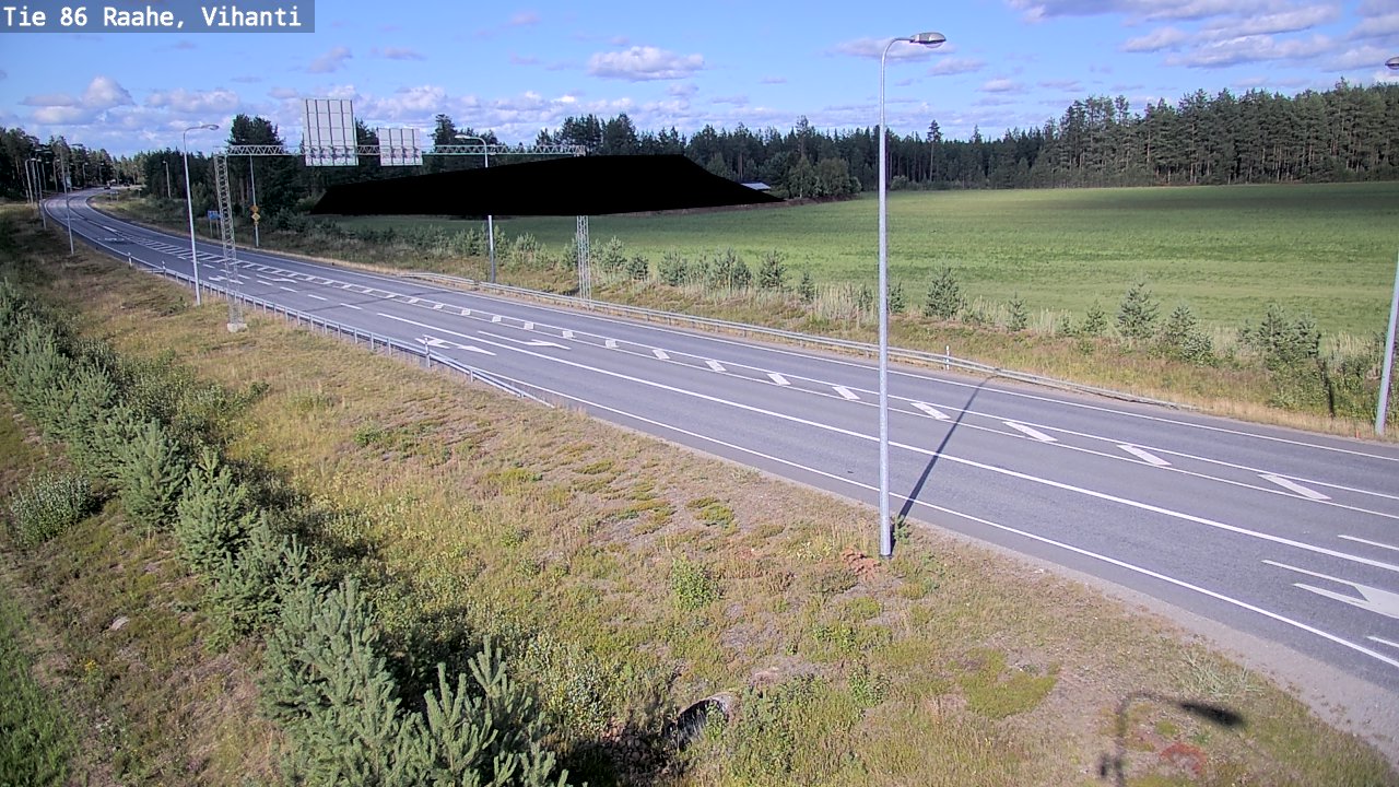 Kelikamerat Kuva Tie 86 Raahe, Vihanti, Raahe, Pohjois-Pohjanmaa