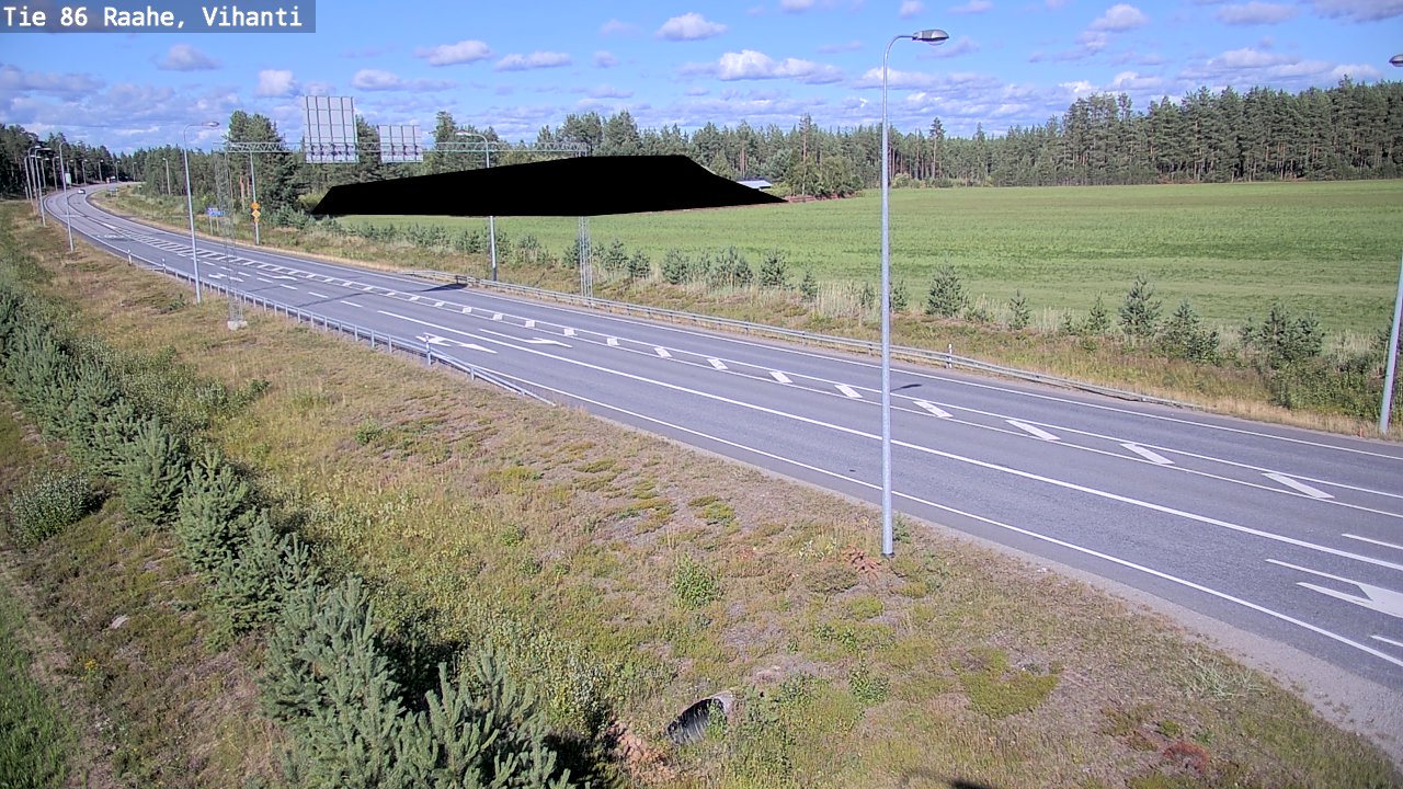 Kelikamerat Kuva Tie 86 Raahe, Vihanti, Raahe, Pohjois-Pohjanmaa