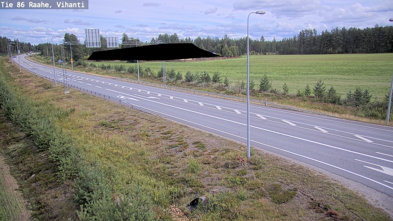 Kelikamerat Kuva Tie 86 Raahe, Vihanti, Raahe, Pohjois-Pohjanmaa