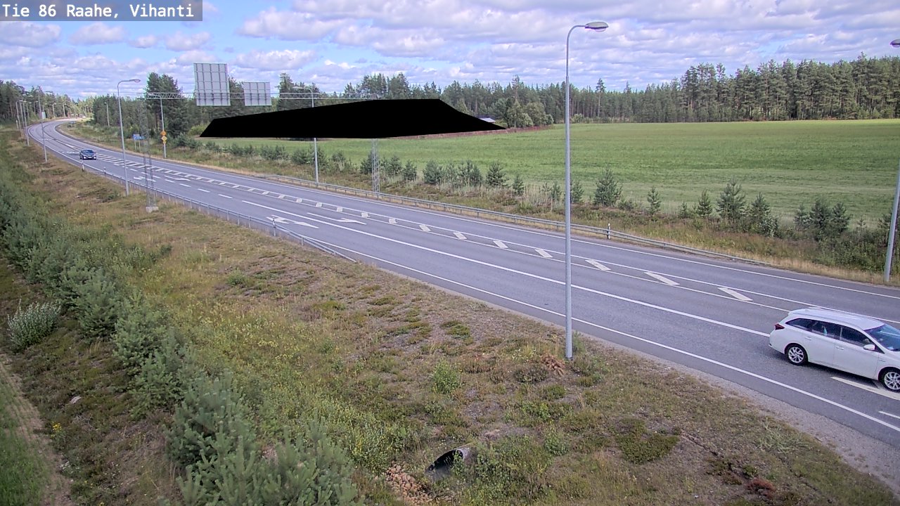 Kelikamerat Kuva Tie 86 Raahe, Vihanti, Raahe, Pohjois-Pohjanmaa