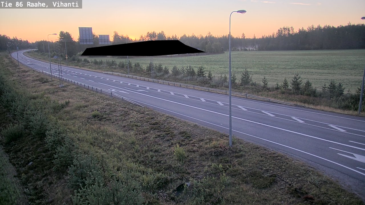 Kelikamerat Kuva Tie 86 Raahe, Vihanti, Raahe, Pohjois-Pohjanmaa