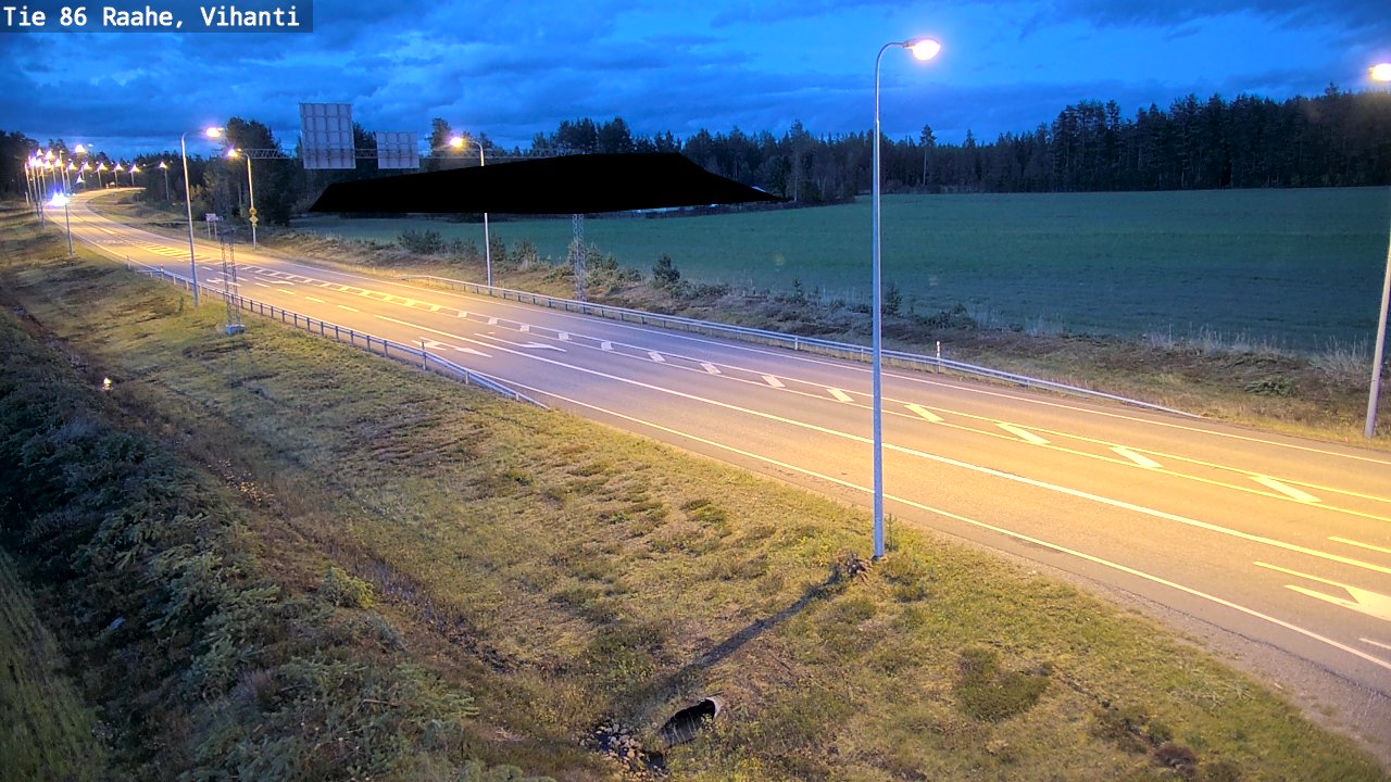 Kelikamerat Kuva Tie 86 Raahe, Vihanti, Raahe, Pohjois-Pohjanmaa