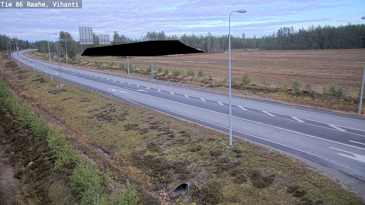 Kelikamerat Kuva Tie 86 Raahe, Vihanti, Raahe, Pohjois-Pohjanmaa