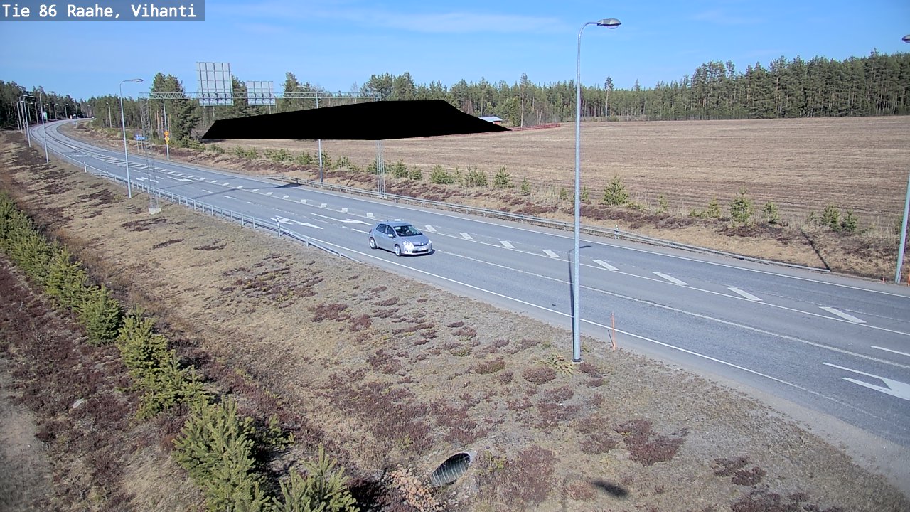 Kelikamerat Kuva Tie 86 Raahe, Vihanti, Raahe, Pohjois-Pohjanmaa