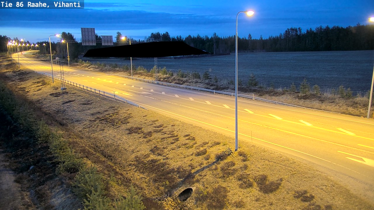 Kelikamerat Kuva Tie 86 Raahe, Vihanti, Raahe, Pohjois-Pohjanmaa