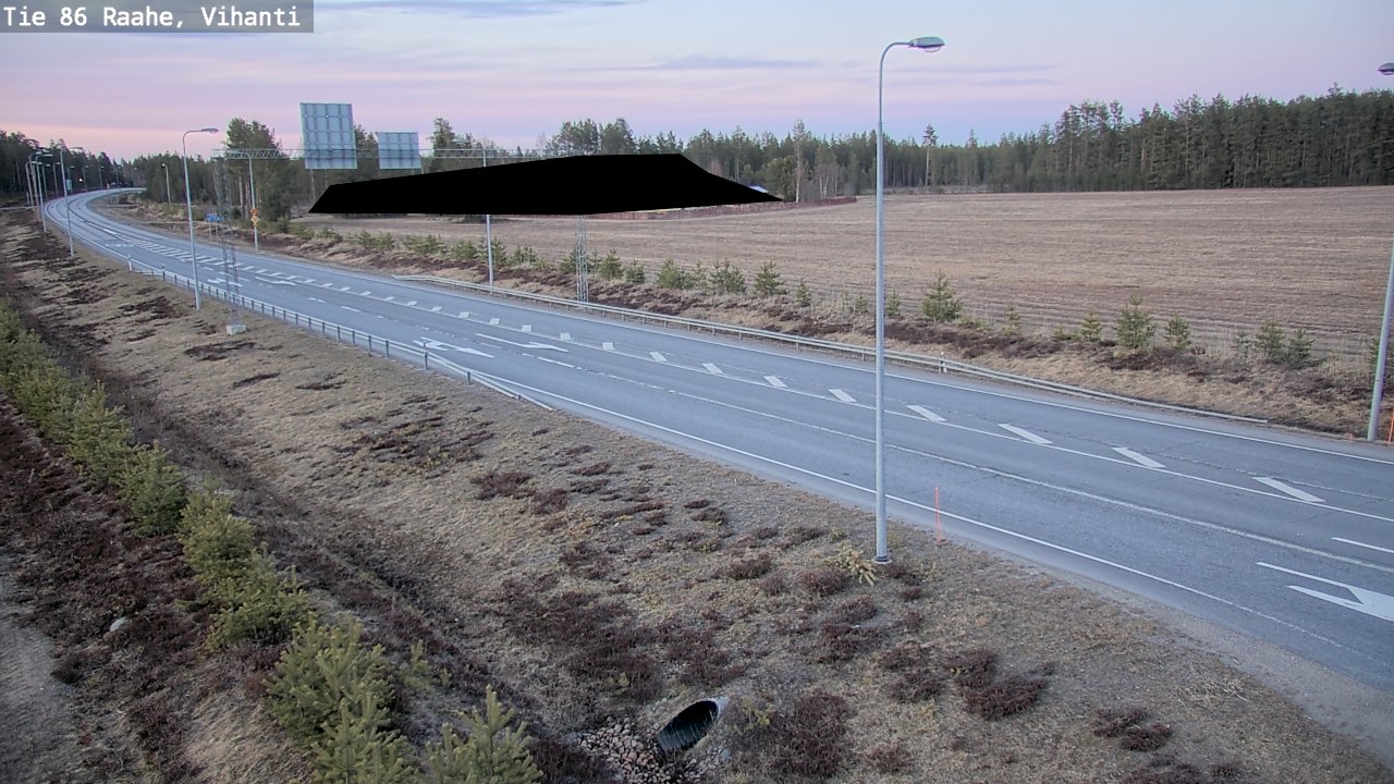 Kelikamerat Kuva Tie 86 Raahe, Vihanti, Raahe, Pohjois-Pohjanmaa
